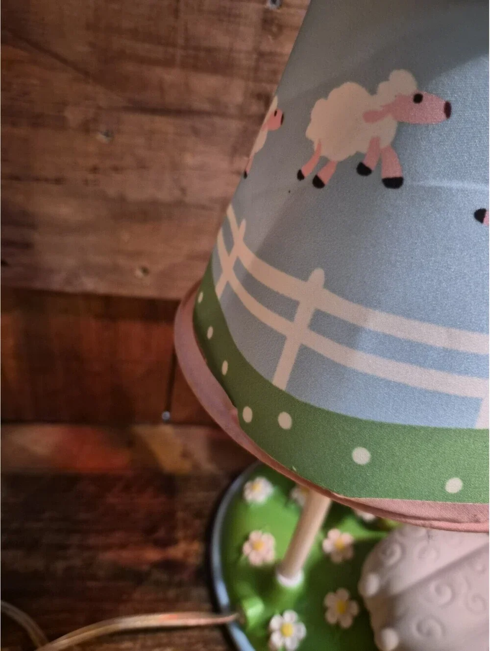 Disney Toy Story Bo Peep Table Lamp with Sheep Shade, 2019 Broken Needs Repairs